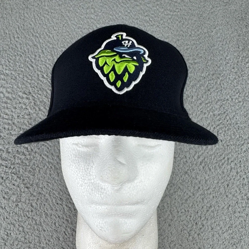 Men's New Era Hillsboro Hops Authentic Collection 59FIFTY‎ Fitted Hat 7 Milb